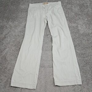 BKE Denim Women 31 Khaki Wide Leg Stretch Trousers Tan Pants